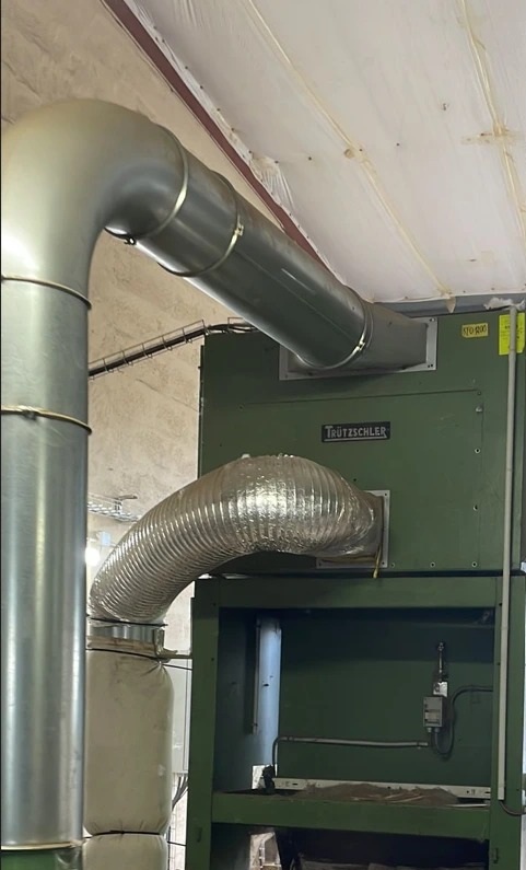 La presse de l'atelier de Ducos